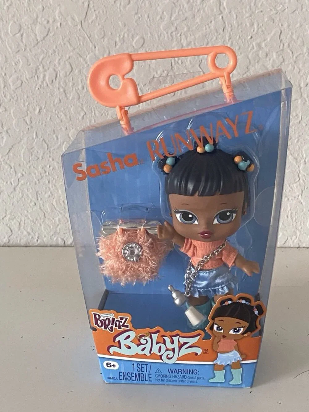Bratz Babyz SASHA Runwayz Collectible Fashion Doll W/Accessories NEW Sealed